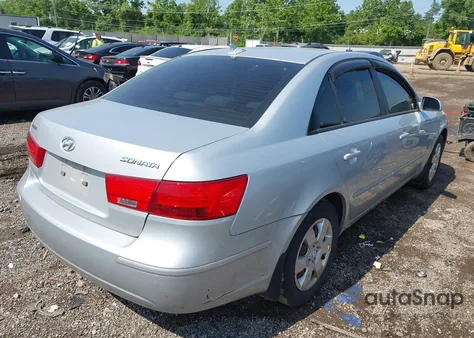 2009 Hyundai Sonata Gls из США, поврежденный, VIN 5NPET46C99H572383